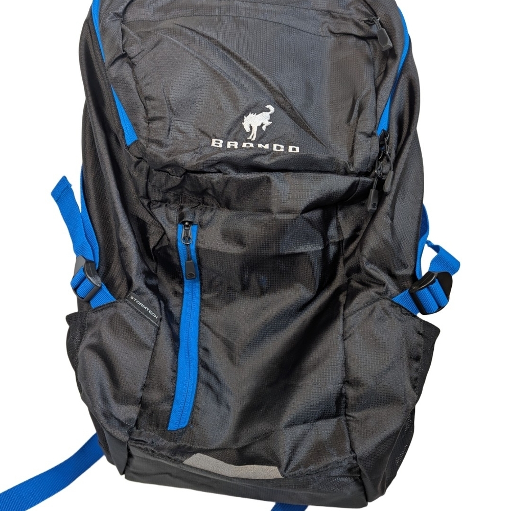 Ford Bronco Nation Stormtech Technical Backpack Black Blue Laptop Sleeve - Picture 4 of 4